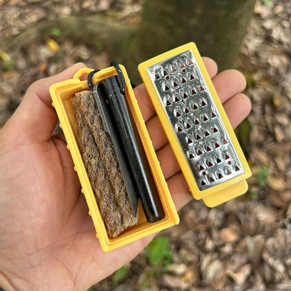 NEW Outdoor Camping Flint Set Fire Equipment Wilderness Survival EDC Tool