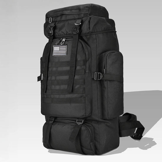 80L/100L  Mountaineering Bag Climb Bag Tactical Backpacks Large Backpack Outdoors Hiking Camping Travel Bags
