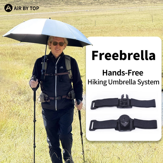 Backpack Umbrella Clip Handsfree lightweight outdoor hiking Fixed Umbrella Holding Device for easy trekking