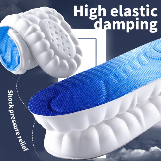 4D Cloud Technology Sports Insoles for Shoes