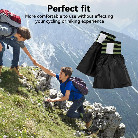 Shoe Gaiters For Hiking Waterproof Leg Gaiters Shoe Gators For Hiking Adjustable Leg Gaiters Trail Gaiters Low Breathable Boots