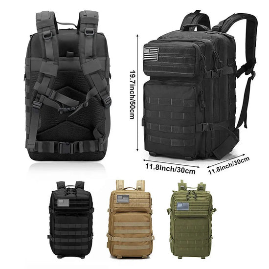 50L Tactical Backpack Men&